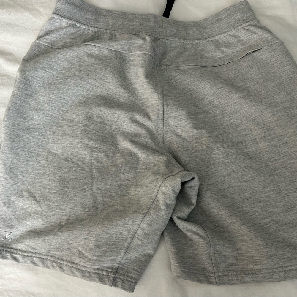 lululemon athletica Men's Light Gray Athletic Shorts